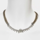 Collier bohème féminin collier artisanal et bijoux en lin