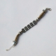 Bracelet ethnique chic en lin Amandier