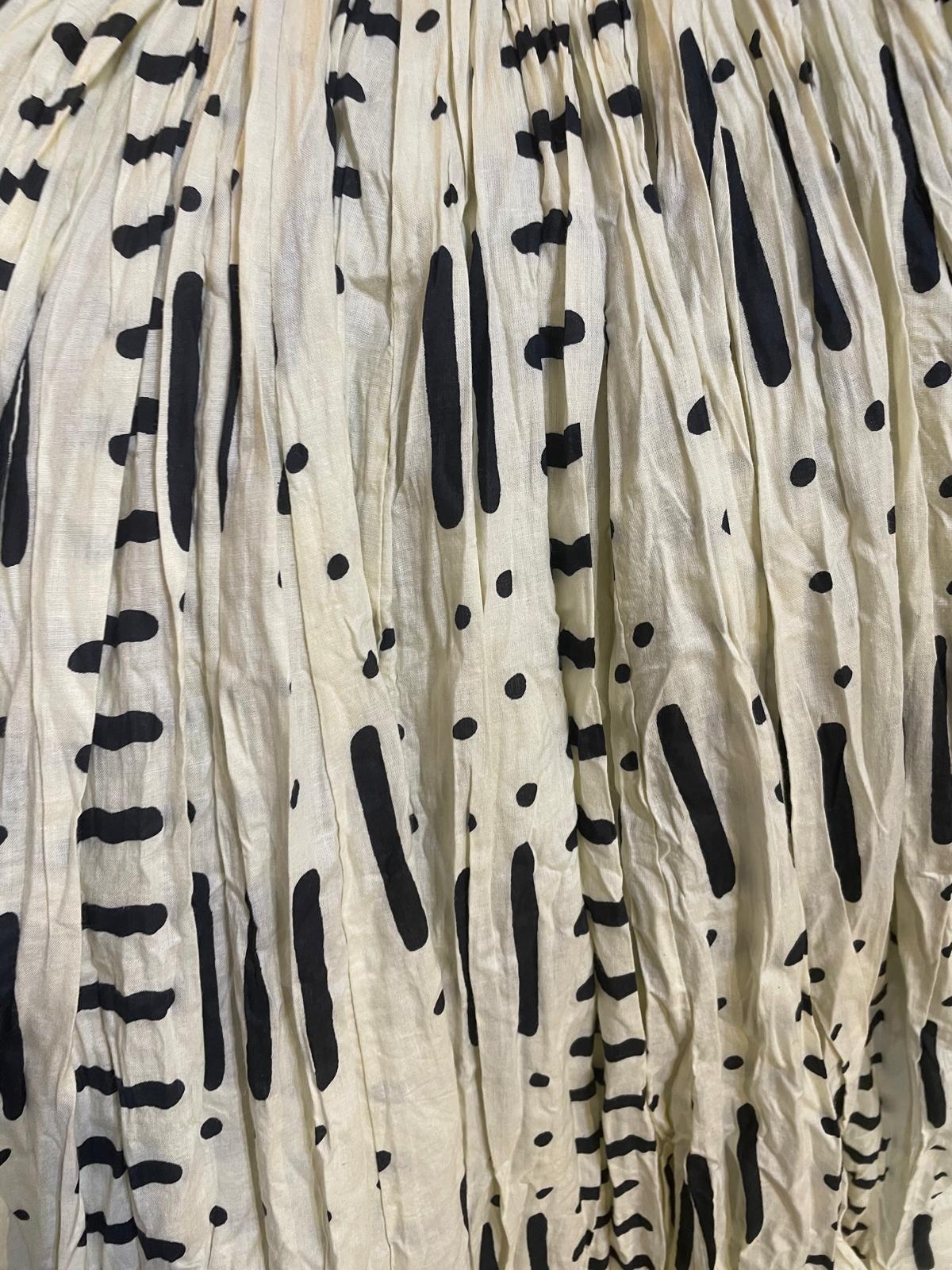 Blanc motifs noirs